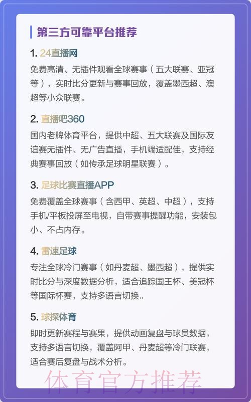 世界杯直播最新入口汇总